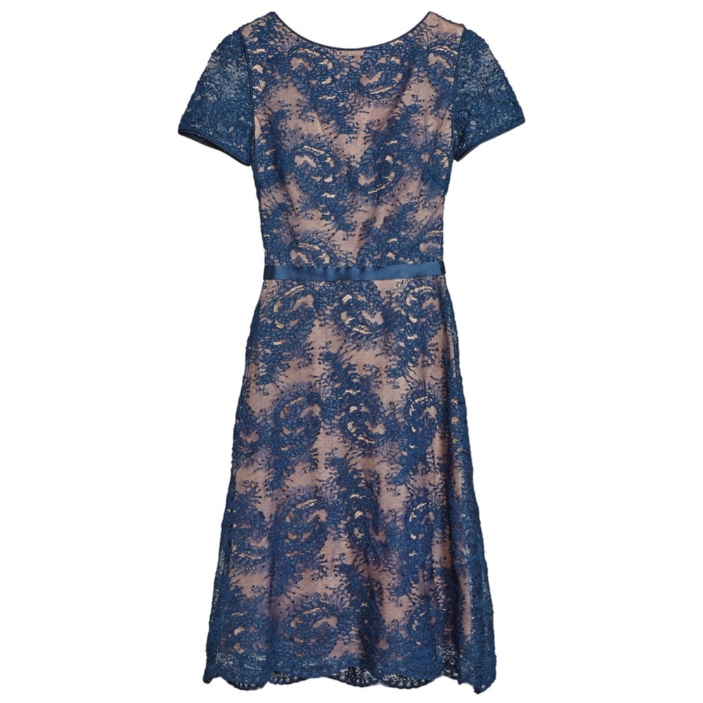 CATHERINE DEANE • Belle Lace Overlay Dress Wedding Work Mother-In-Law Shower